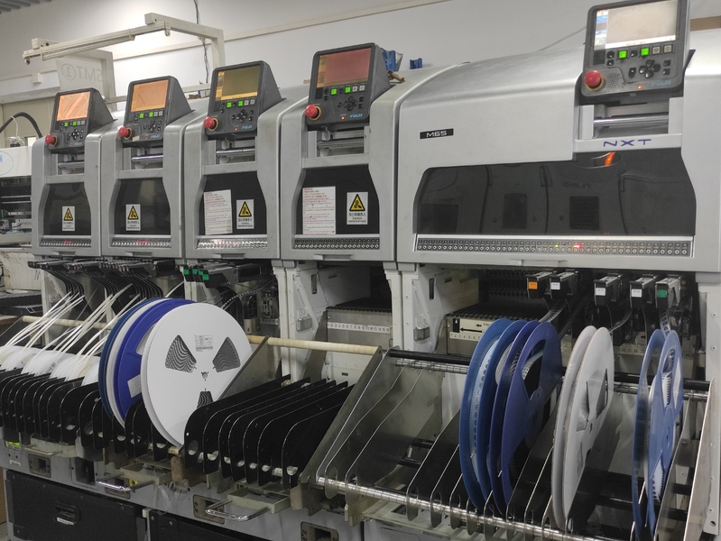 Wetech Electronic Technology Limited ligne de production du fabricant