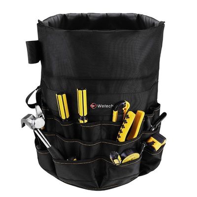 Sac à outils en bouteille noire Sac à outils en bouteille professionnel Capacité personnalisée 10 kg