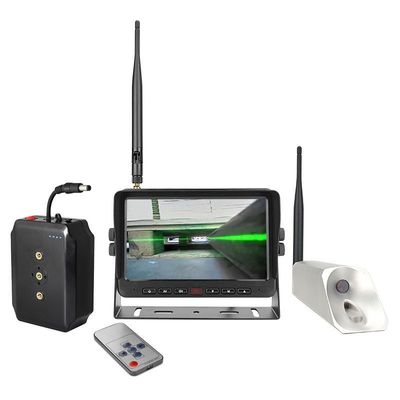 Système de caméra sans fil pour chariot élévateur 10V–45V DC – Étanche, robuste pour la surveillance des chariots élévateurs