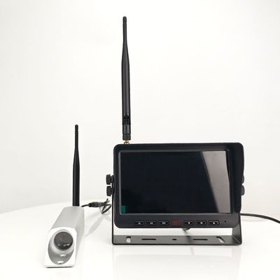 Caméra de surveillance de sauvegarde magnétique 2412MHz - 2484MHz Caméra de sauvegarde sans fil pour voiture