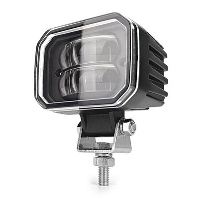 Lumière de zone rouge de chariot élévateur 10V - 80V 30W LED Lampes de sécurité de chariot élévateur avec support en acier inoxydable