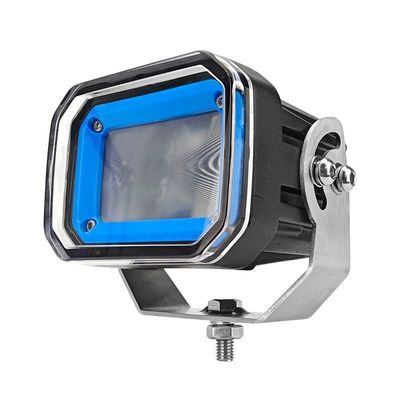 L'indicateur d'avertissement en ligne droite (rouge/bleu/vert)