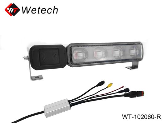 Système de boîte de commande de vue lumineuse de chariot-camion à chariot-camion avec caméra radar de véhicule à 360 degrés
