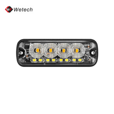 Lumières de la grille commerciale 6W - 10W Ambre Lumières de la grille pour camions