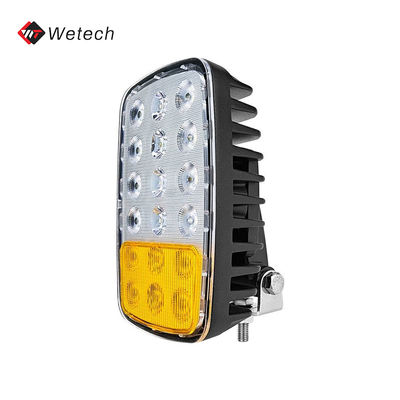 12v LED Lumières de travail étanches IP67 Tourner le signal LED Lumière de travail Adapté pour le tracteur élévateur à fourche