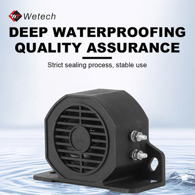 Voltage de fonctionnement 12-24V DC Avertissement de sécurité du chariot élévateur Buzzer Horn 110V Truck Reversing Speaker Alarme de secours