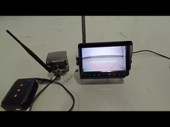 Caméra de surveillance de sauvegarde magnétique 2412MHz - 2484MHz Caméra de sauvegarde sans fil pour voiture