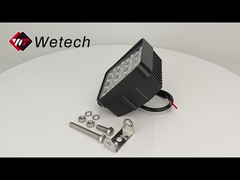 Lumière de travail LED de 48 W pour tracteur, chariot élévateur