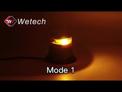 WT-346S-C2 Balise de signalisation de type vissé, feu d'avertissement de signal personnalisé, étanche