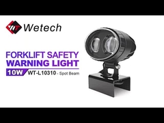 WT-L10310 10V - 80V Blue LED Spot Light IP67 Truck Spot Lights avec support de montage en acier inoxydable