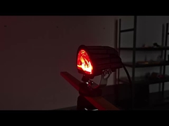 WT-C10320 Lumière de sécurité à volet imperméable à l'eau 20W Lumières latérales rouges de chariot élévateur sur mesure