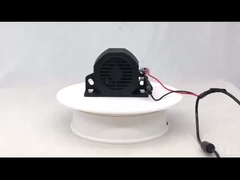 Alerte de secours IP67 à chariot élévateur noir à chariot élévateur en marche arrière Beeper 15W avec matériau en nylon durable