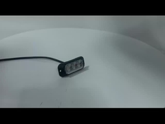 WT-T10909 Lampe stroboscopique LED ambre IP67 12V 24V  Feu stroboscopique pour camion