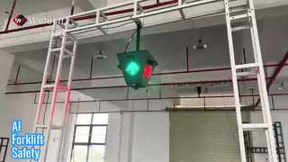L’éclairage de sécurité AI pour chariot élévateur augmente l’efficacité de l’entrepôt